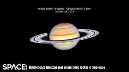See Saturn's 'Ring Spokes' In Amazing Hubble Space Telescope Time-Lapse