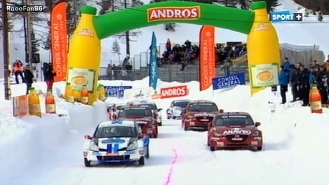Trophée Andros 2013-2014_Manche 4_Circuit de glace Vacherie(France)_Résumé (en français - Sport+ - France) [RaceFan96]