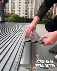 Roof tiles installation done easy and fast!.hd
