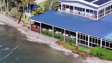 Coastal communities feeling the pressure as cyclone Alfred hurls through the coral sea