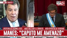 Facundo Manes: "Santiago Caputo me amenazó"