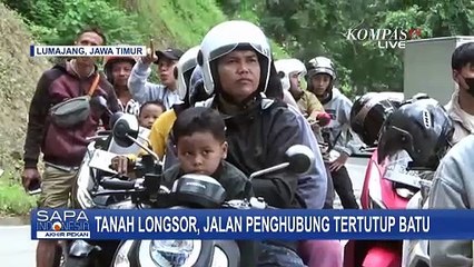 [FULL] Update Longsor di Piket Nol Lumajang, Batu Besar Tutup Akses 2 Kabupaten
