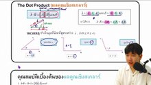 2025-03-01 17-27-46CAL2 แล้วแต่2. .ผลคูณระหว่างเวกเตอร์The Scalar Product .
