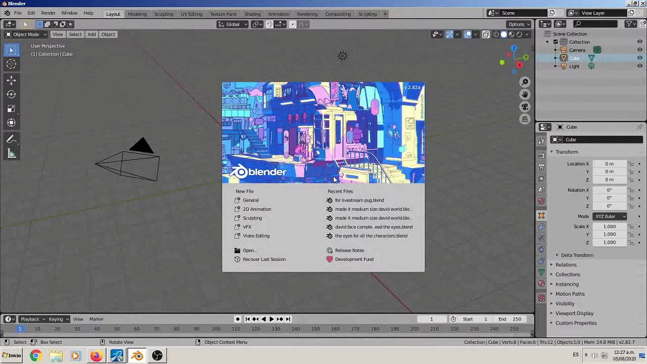 Create Cartoons Fast u0026 Free in Blender 280 Easy Tutorial using PNG and FFMPE[1]