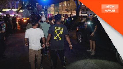 Gerai haram penjaja asing sekitar Bazaria Wangsa Maju digempur