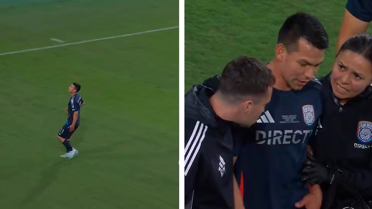 Chucky Lozano sale lesionado en el primer partido de San Diego como local en la MLS