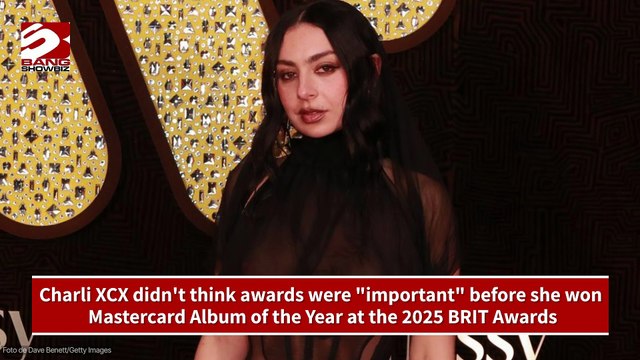 BRIT Awards: Charli XCX wins Mastercard Album of the Year