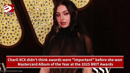 BRIT Awards: Charli XCX wins Mastercard Album of the Year