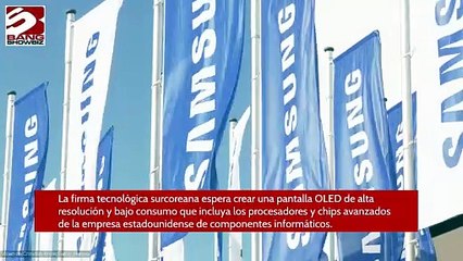 Samsung e Intel se unen para crear una pantalla OLED