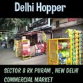 Strolling through the lively market of Sector 8, RK Puram, South Delhi 🛍️🌆