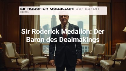 Sir Roderick Medallon: Der Visionäre Immobilienmagnat & Verhandlungsexperte 🏢