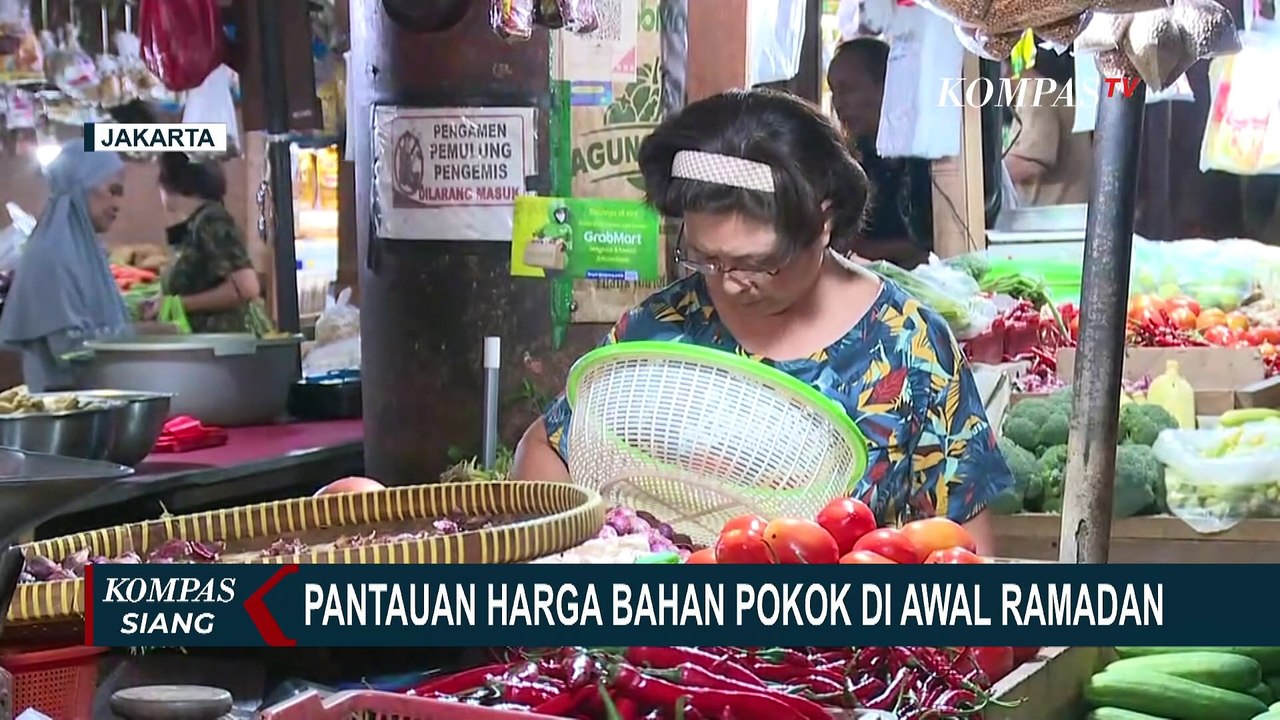 Di Pasar Tomang Barat, Harga Cabai Rawit Merah Capai Rp 115.000 per Kg | PERSIAPAN RAMADAN