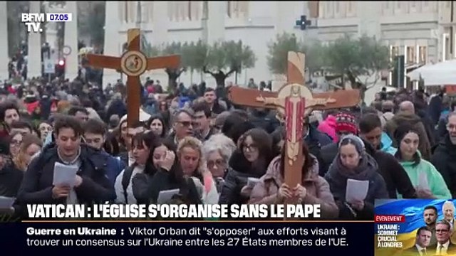 Vatican: l'Église s'organise en attendant le retour du pape à ses fonctions