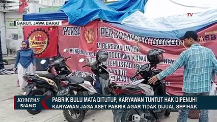 Karyawan Korban PHK Pabrik Bulu Mata yang Pailit Tuntut Haknya Dipenuhi