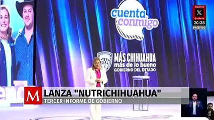 Maru Campos lanza el programa “Nutri Chihuahua” para enfrentar el hambre en el estado