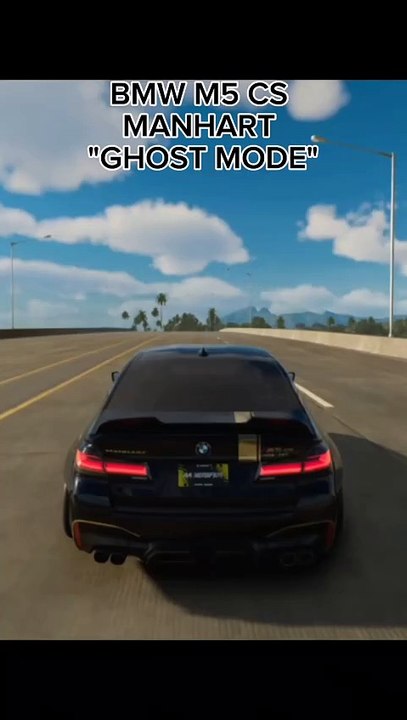 BMW M5 CS MANHART "GHOST MODE" // THE CREW MOTORFEST
