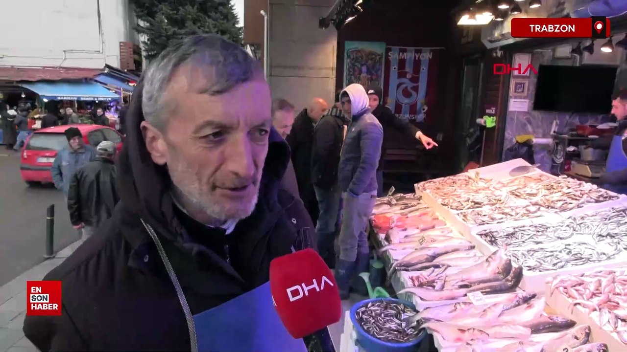 Trabzon'da Ramazanda balığa ilgi azaldı