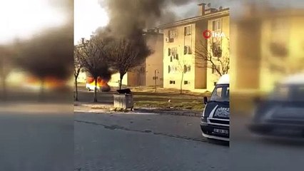 TOFAŞ alev alev yandı! İşte o anlar...
