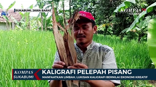 Manfaatkan Limbah, Lukisan Kaligrafi Bernilai Ekonomi Kreatif