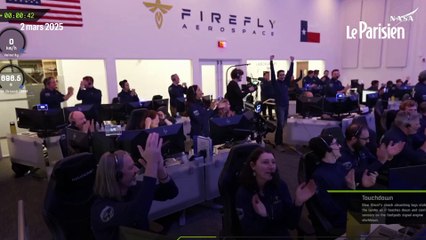 « Nous sommes sur la Lune ! » : le vaisseau privé Blue Ghost réussi son alunissage