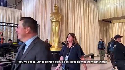Así se prepara la gala de los Oscar: "Sangre, sudor y lágrimas"