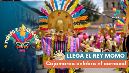 Perú celebró la llegada del Rey Momo