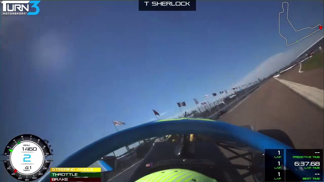 USF Pro 2000 St Petersburg Race 1 Sherlock Big Flip Onboard