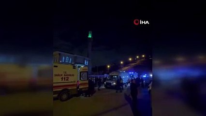 Teravih namazına gelen 16 kişi hastaneye kaldırıldı