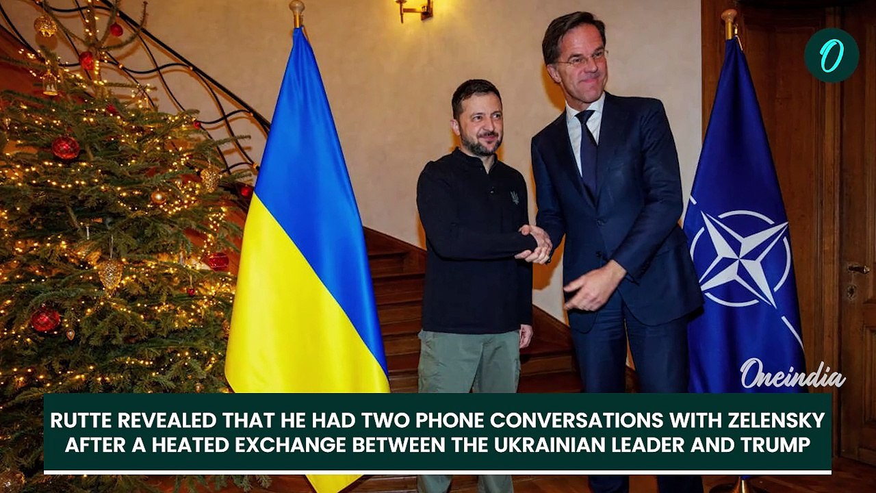 NATO Betrays Zelensky, Sides With Trump? NATO Chief Warns Zelensky to Mend Ties With Trump Or…