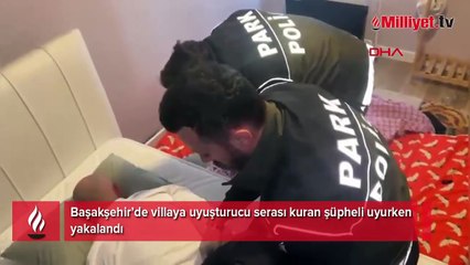 İstanbul'da lüks villaya şok baskın! Piyasa değeri 15 milyon lira