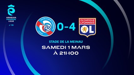 J16 : Strasbourg – Ol. Lyonnais (0-4)