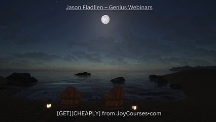 (JOYCOURSES•COM)(Cheap) Jason Fladlien – Genius Webinars