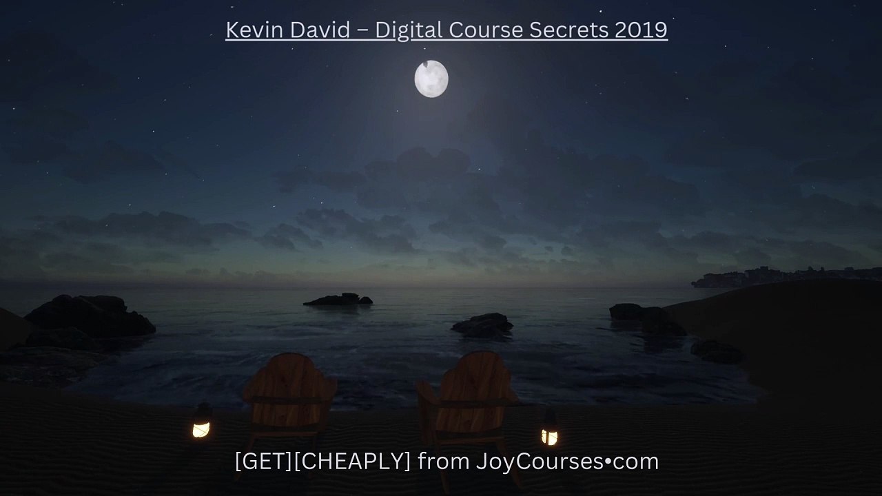(JOYCOURSES•COM)(Cheap) Kevin David – Digital Course Secrets 2019