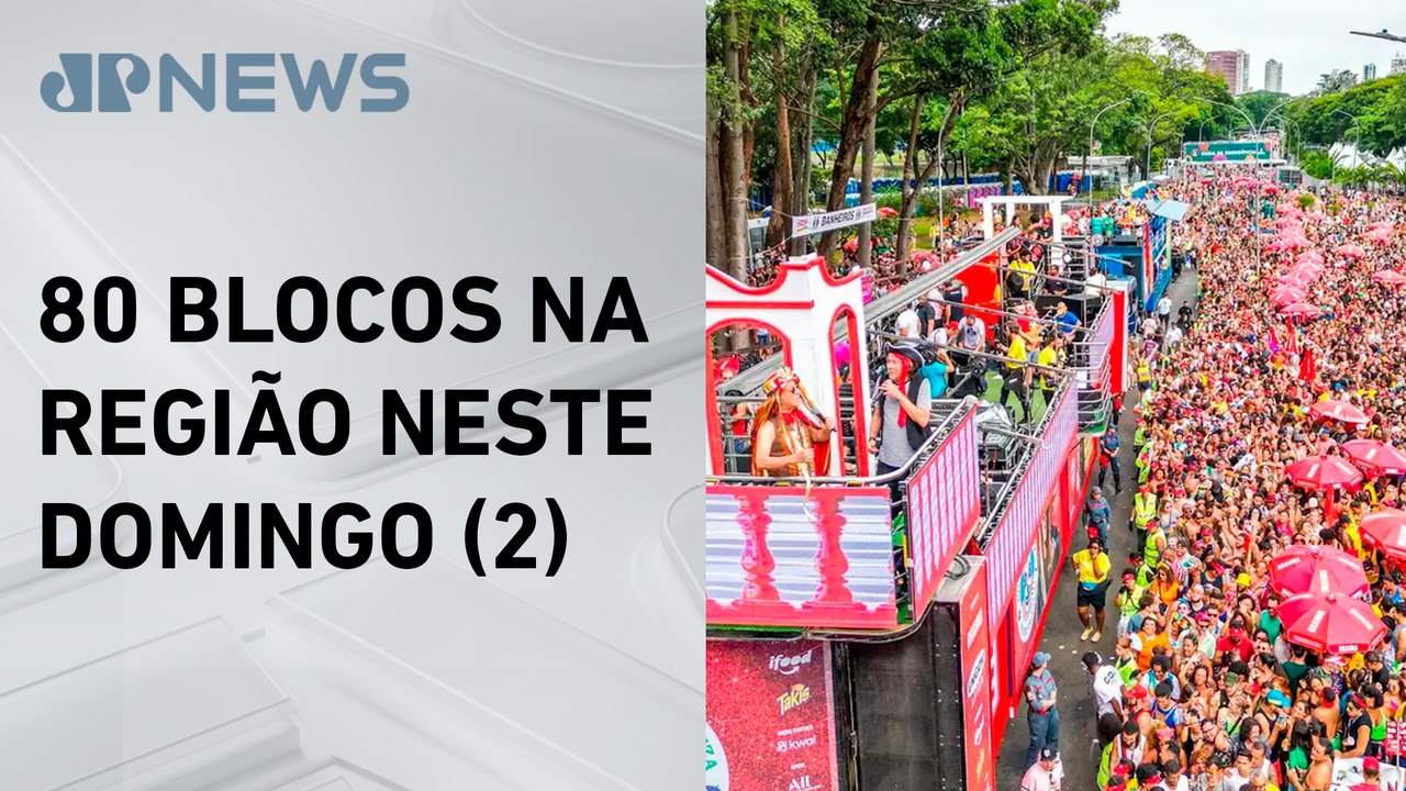Carnaval 2025: Centro de SP recebe 30% dos blocos na capital paulista