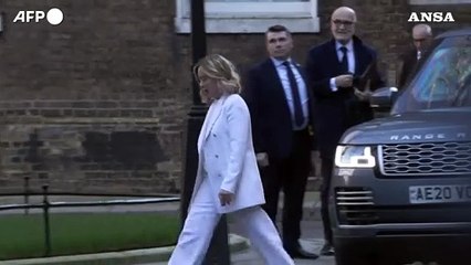 Giorgia Meloni da Starmer a Downing Street