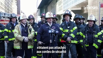 New York : deux laveurs de vitres piégés au-dessus du vide dans une nacelle devenue incontrôlable