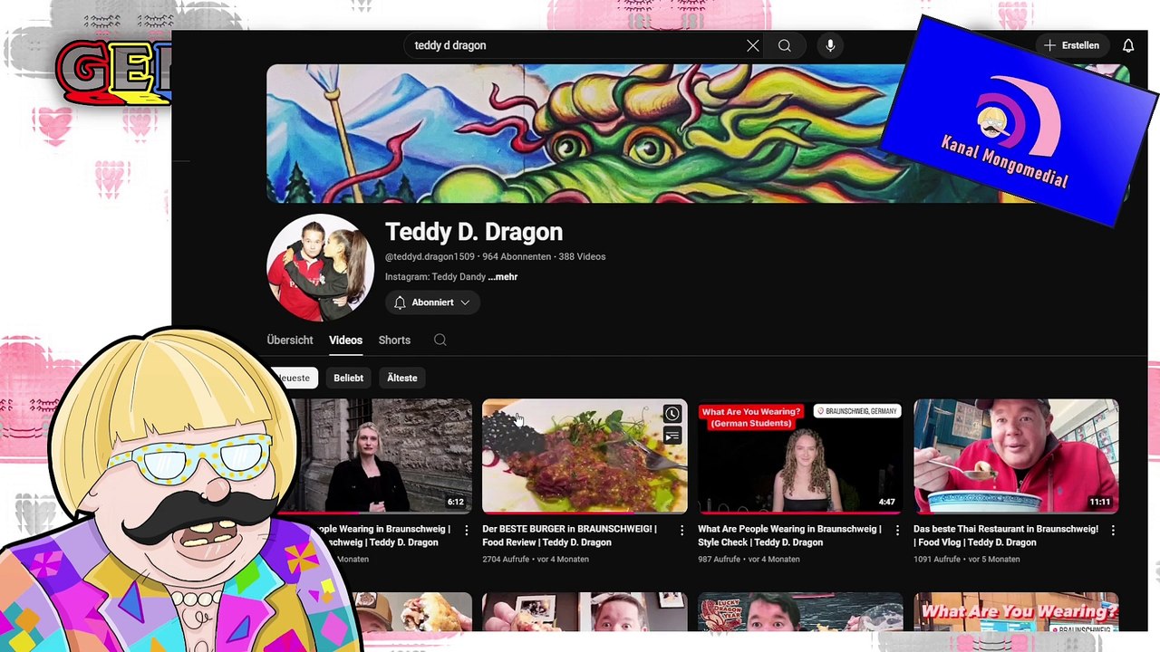 JETZT REICHT ES Pretty Boy D. Dragon! |Kanal Mongomedial