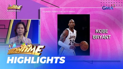 It's Showtime: Ano nga ba ang naging nickname ng NBA legend na si KOBE BRYANT? (Throwbox)