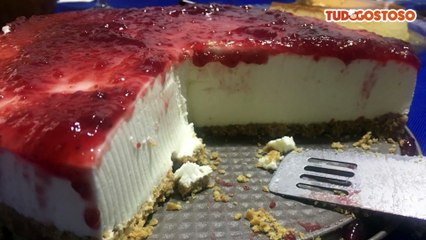 Cheesecake frutos vermelhos