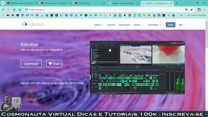 Encontrar versões antigas do kdenlive