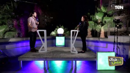 محمد جابر ممثل في فرقة "غنوة وحدوتة: احنا بنعمل مسرح تفاعلي وبنتكلم مع الناس في العروض