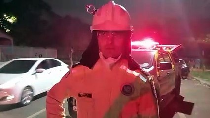 Condutor de moto fica ferido em acidente no Parque São Paulo