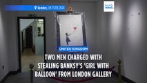 Two men charged with stealing Banksy's 'Girl with Balloon' from London gallery