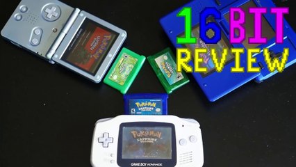 Game Boy Advance Pokemon Retrospective - #16BitReview