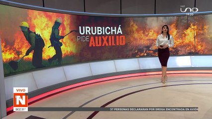 Urubichá continúa bajo alerta por los incendios forestales