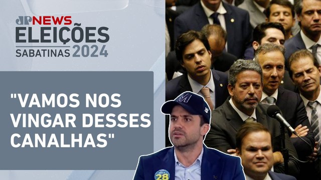 Marçal: Bolsonaro se curvou para o Centrão | SABATINA JP