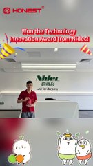 Won the Technology Innovation Award from Nidec!