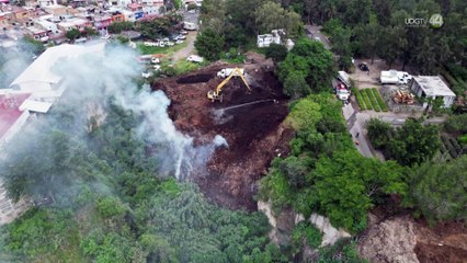 Incendio en vivero detona contaminación en escuelas