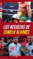 Los NEGOCIOS que tiene CANELO Álvarez que NO solo vive del boxeo