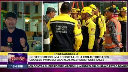 Bolivia avanza en el control de los incendios forestales